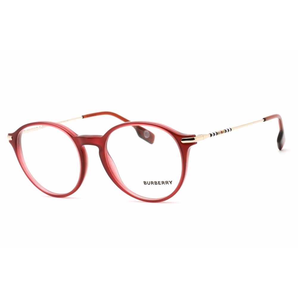 Nwt Burberry 0be2365 Bordeaux Round 51mm Eyeglasses